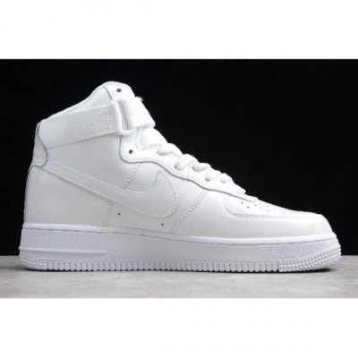 Nike Air Force 1 High Beyaz Kaykay Ayakkabı Türkiye - 84ZL8JHA